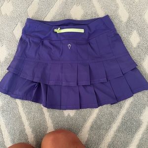 Purple Ivivva Tennis Skirt